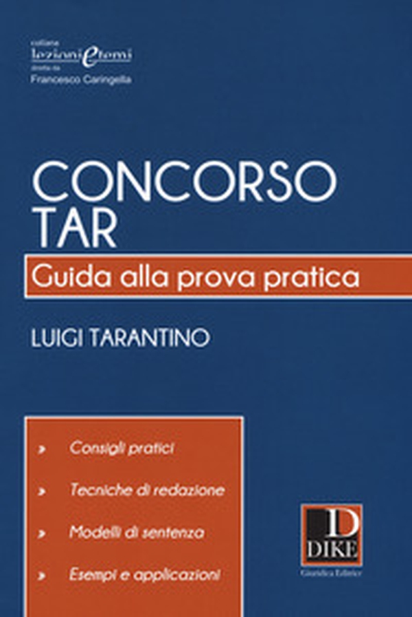 Concorso TAR. Guida alla prova pratica - Librerie.coop Concorso TAR. Guida alla prova pratica - Librerie.coop
