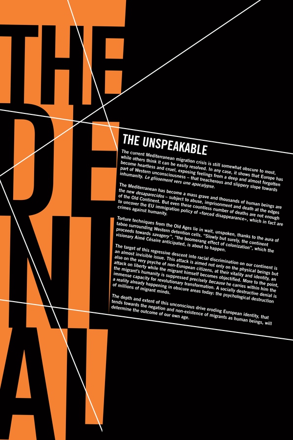 THE DENIAL OF MIGRANTS AS HUMAN BEINGS - Librerie.coop THE DENIAL OF MIGRANTS AS HUMAN BEINGS - Librerie.coop