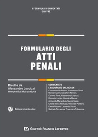 Formulario degli atti penali - Librerie.coop