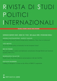Rivista di studi politici internazionali - Vol. 1 - Librerie.coop