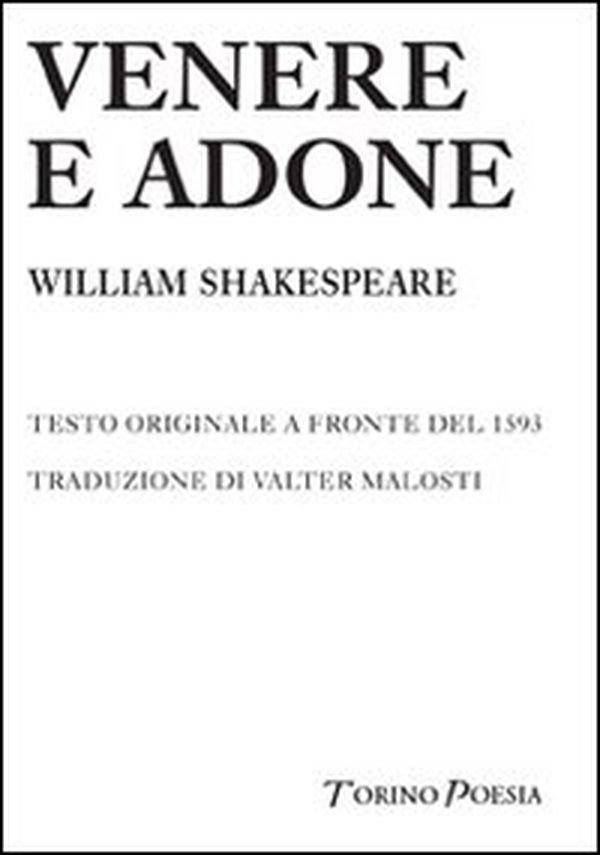 Venere e Adone - Librerie.coop Venere e Adone - Librerie.coop