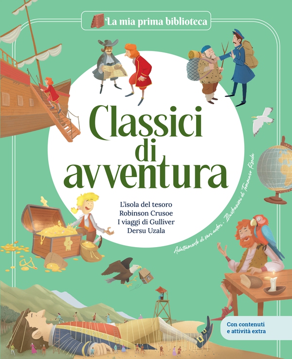 CLASSICI DI AVVENTURA / Libro per bambini con contenuti e attività extra - Librerie.coop CLASSICI DI AVVENTURA / Libro per bambini con contenuti e attività extra - Librerie.coop