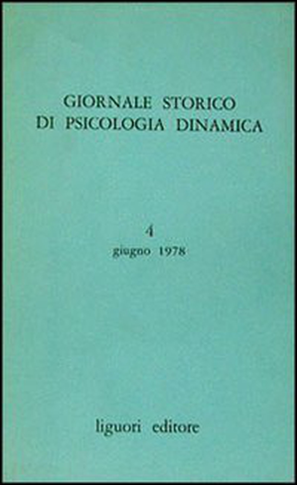 Giornale storico di psicologia dinamica - Librerie.coop Giornale storico di psicologia dinamica - Librerie.coop