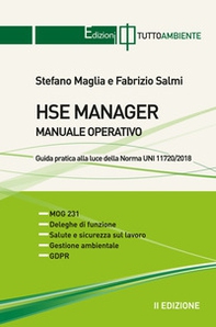 HSE manager. Manuale operativo - Librerie.coop HSE manager. Manuale operativo - Librerie.coop