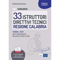 CONCORSO33 ISTRUTTORI DIRETTIVI TECNICI REGIONE CALABRIA - Librerie.coop