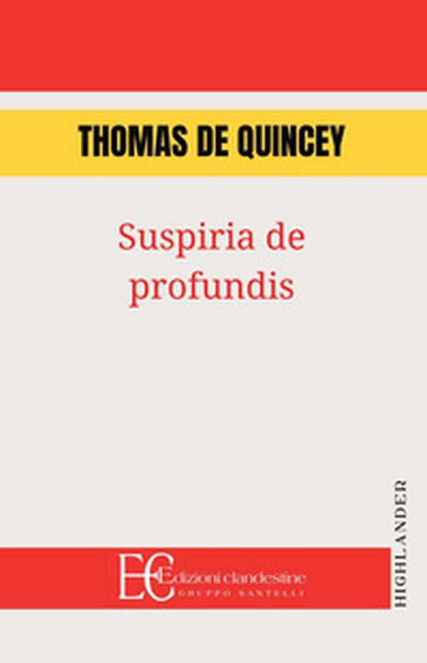 Suspiria de profundis - Librerie.coop Suspiria de profundis - Librerie.coop