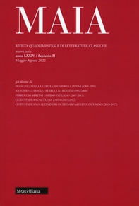 Maia. Rivista di letterature classiche - Vol. 2 - Librerie.coop