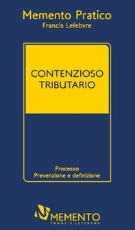 Memento contenzioso tributario 2018 - Librerie.coop
