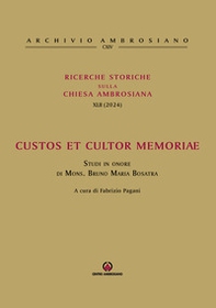 Ricerche storiche sulla Chiesa ambrosiana - Vol. 42 - Librerie.coop