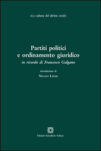Partiti politici e ordinamento giuridico - Librerie.coop