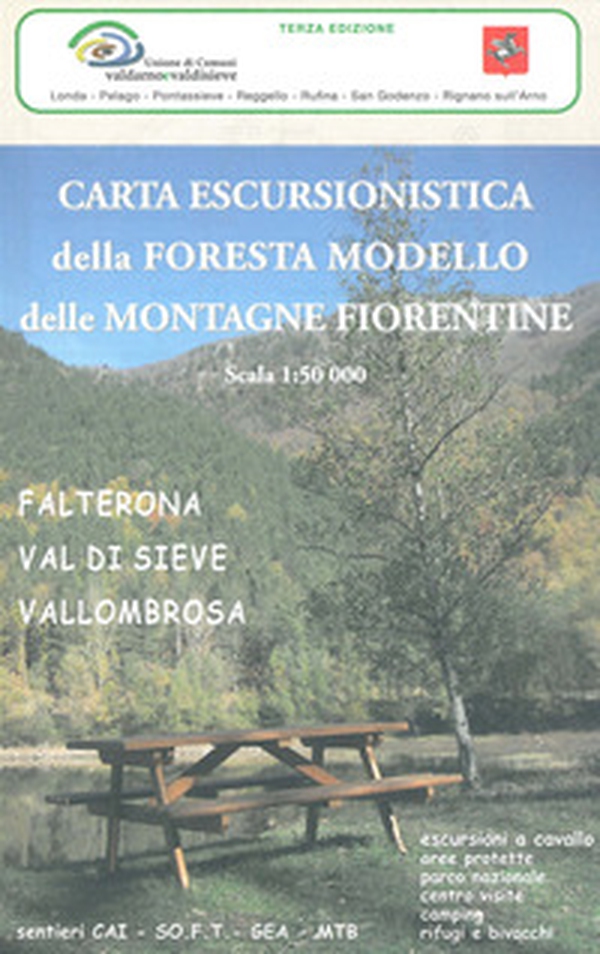 Carta escursionistica della Foresta modello delle montagne fiorentine. Falterona, Val di Sieve, Vallombrosa 1:50.000 - Librerie.coop Carta escursionistica della Foresta modello delle montagne fiorentine. Falterona, Val di Sieve, Vallombrosa 1:50.000 - Librerie.coop
