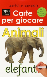 Animali. Carte per giocare - Librerie.coop