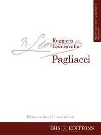Pagliacci. Spartito per canto e pianoforte. Ediz. italiana e inglese - Librerie.coop