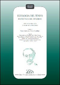 Ecologia del testo. Esperienza del pensiero. Studi in omaggio a Paolo D'Alessandro - Librerie.coop