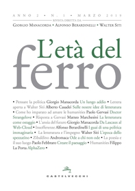 L'età del ferro 1/2019 - Librerie.coop L'età del ferro 1/2019 - Librerie.coop