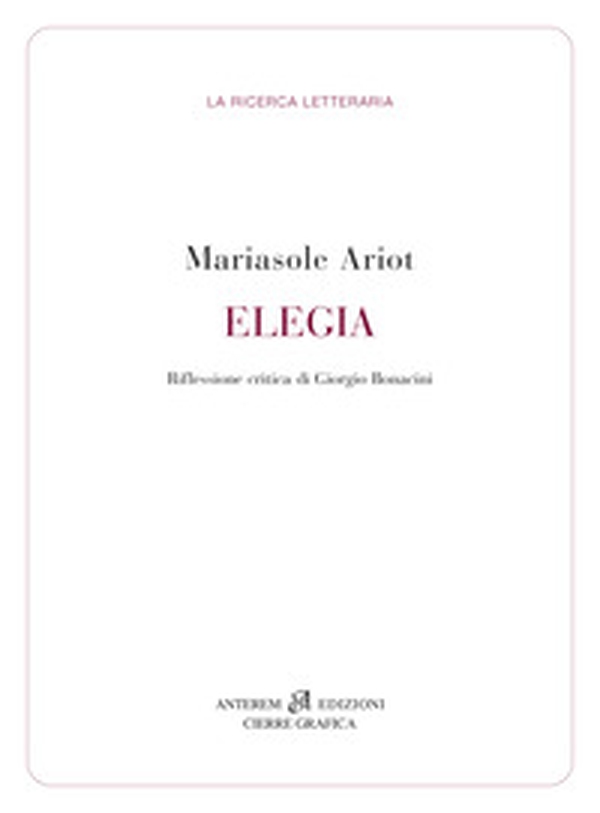 Elegia - Librerie.coop Elegia - Librerie.coop