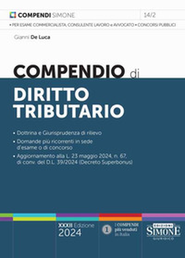Compendio di diritto tributario - Librerie.coop Compendio di diritto tributario - Librerie.coop