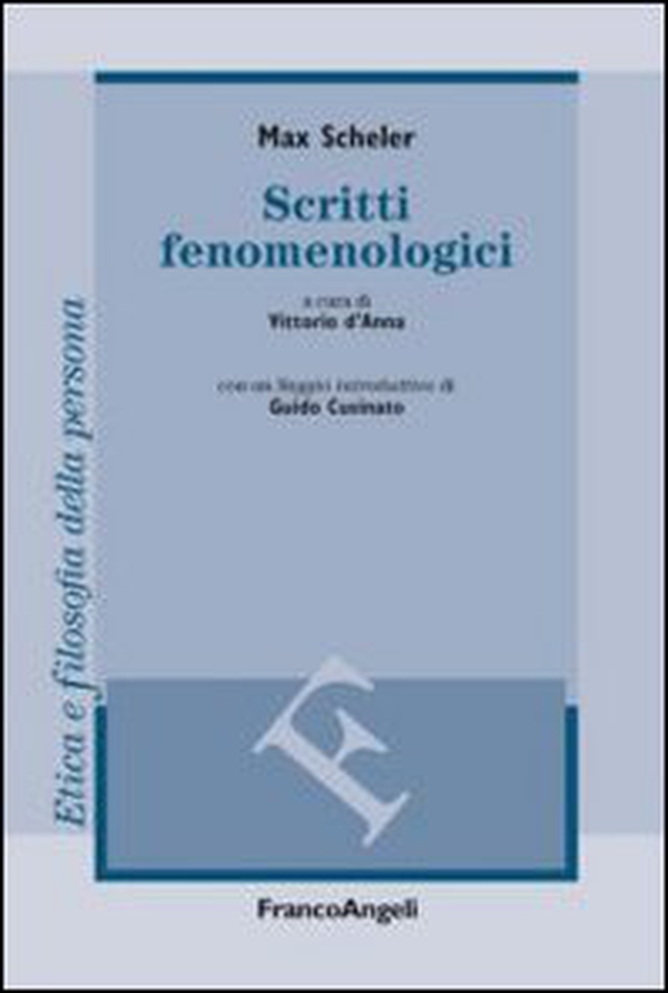 Scritti fenomenologici - Librerie.coop Scritti fenomenologici - Librerie.coop