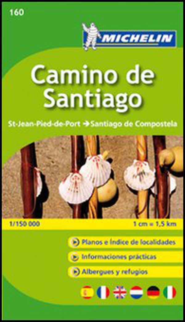 Camino de Santiago 1:150.000 - Librerie.coop Camino de Santiago 1:150.000 - Librerie.coop