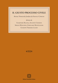 Il giusto processo civile - Vol. 4 - Librerie.coop
