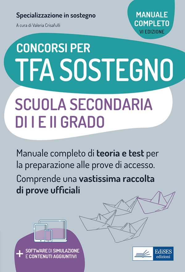 Concorsi TFA Sostegno didattico nelle scuole secondarie di I e II grado - Edizione 2021 - Librerie.coop Concorsi TFA Sostegno didattico nelle scuole secondarie di I e II grado - Edizione 2021 - Librerie.coop