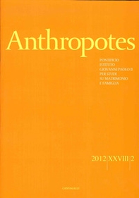 Anthropotes. Rivista di studi sulla persona e la famiglia - Vol. 2 - Librerie.coop