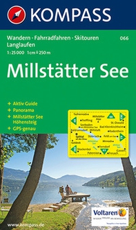 Carta escursionistica n. 066. Millstätter See 1:25.000. Con carta panoramica - Librerie.coop