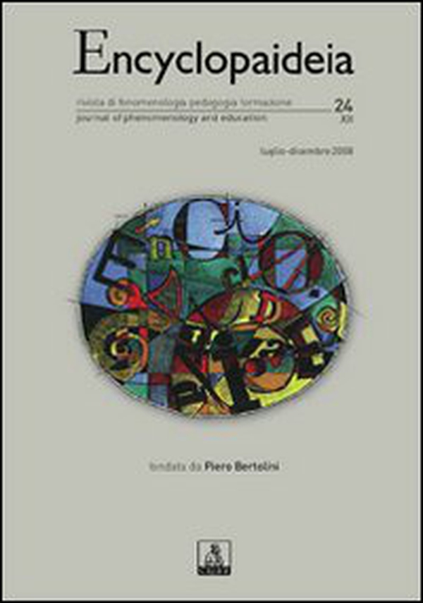 Encyclopaideia. Rivista di fenomenologia, pedagogia, formazione - Vol. 24 - Librerie.coop Encyclopaideia. Rivista di fenomenologia, pedagogia, formazione - Vol. 24 - Librerie.coop