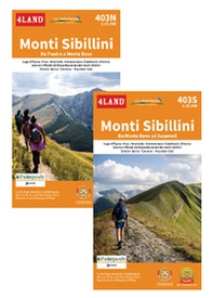 Monti Sibillini 1:25.000 - Librerie.coop