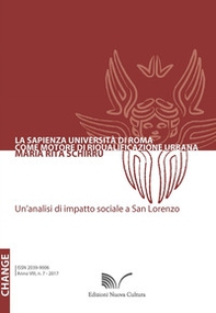 La Sapienza Università di Roma come motore di riqualificazione urbana. Un'analisi di impatto sociale a San Lorenzo - Librerie.coop La Sapienza Università di Roma come motore di riqualificazione urbana. Un'analisi di impatto sociale a San Lorenzo - Librerie.coop