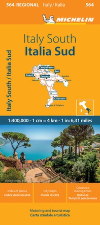Italy South-Italia Sud 1:400.000 - Librerie.coop