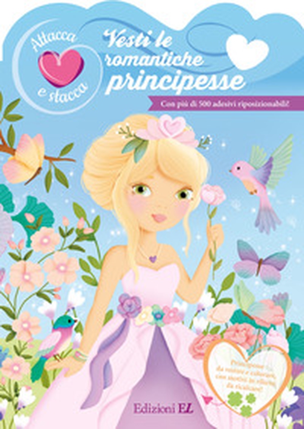 Vesti le romantiche principesse. Attacca e stacca. Con adesivi - Librerie.coop Vesti le romantiche principesse. Attacca e stacca. Con adesivi - Librerie.coop