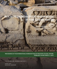 Ancient architectural restoration in the Greek world - Librerie.coop