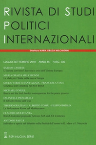 Rivista di studi politici internazionali - Librerie.coop
