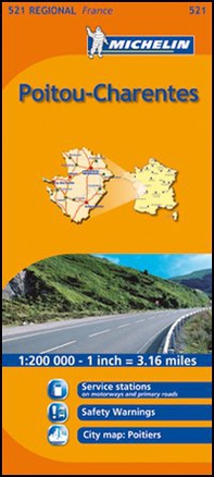 Poitou-Charentes 1:200.000 - Librerie.coop