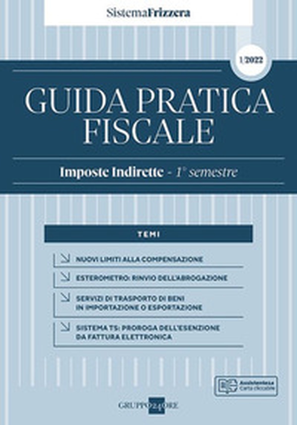 Guida pratica fiscale. Imposte indirette 2022 - Librerie.coop Guida pratica fiscale. Imposte indirette 2022 - Librerie.coop
