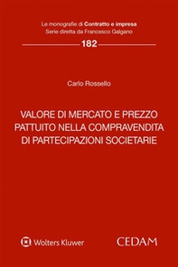 Valore di mercato e prezzo pattuito nella compravendita di partecipazioni societarie - Librerie.coop