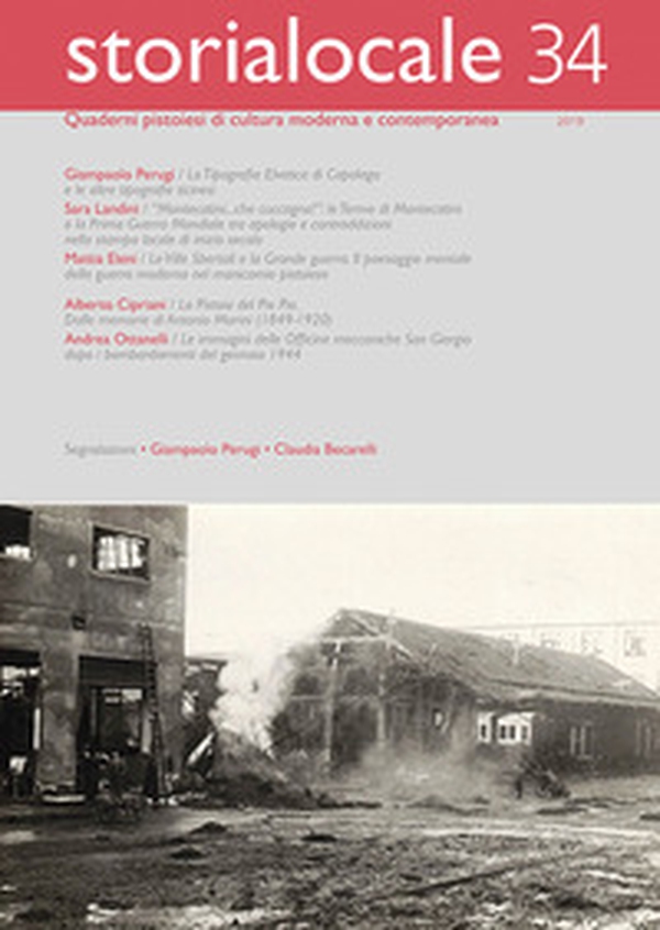 Storialocale. Quaderni pistoiesi di cultura moderna e contemporanea - Librerie.coop