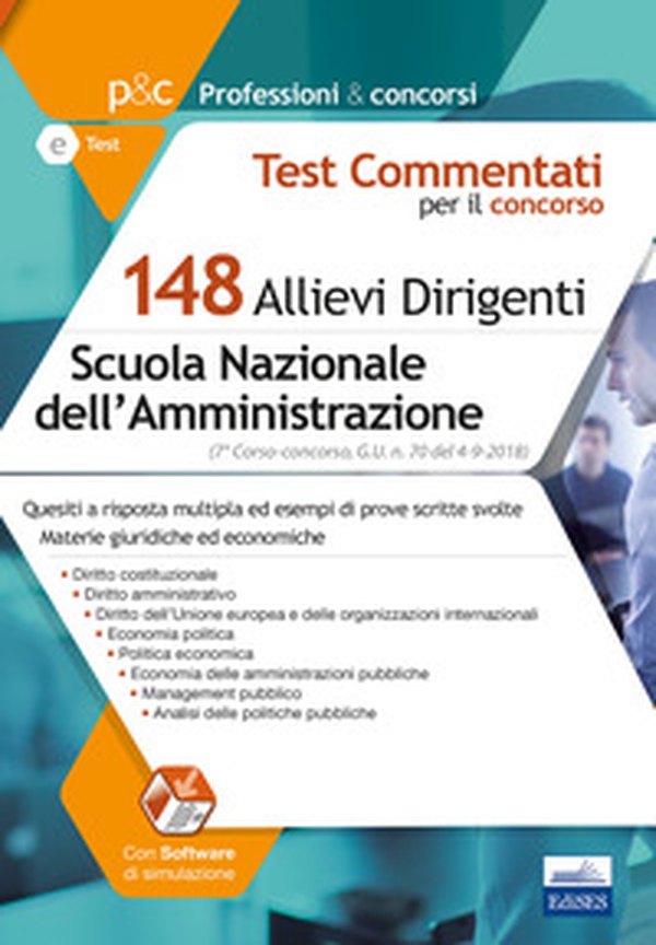 Concorso 148 Allievi Dirigenti SNA (Scuola Nazionale dell'Amministrazione). 7° Corso-concorso SNA. Materie giuridiche e economiche. Quesiti commentati ed esempi di prove scritte - Librerie.coop Concorso 148 Allievi Dirigenti SNA (Scuola Nazionale dell'Amministrazione). 7° Corso-concorso SNA. Materie giuridiche e economiche. Quesiti commentati ed esempi di prove scritte - Librerie.coop