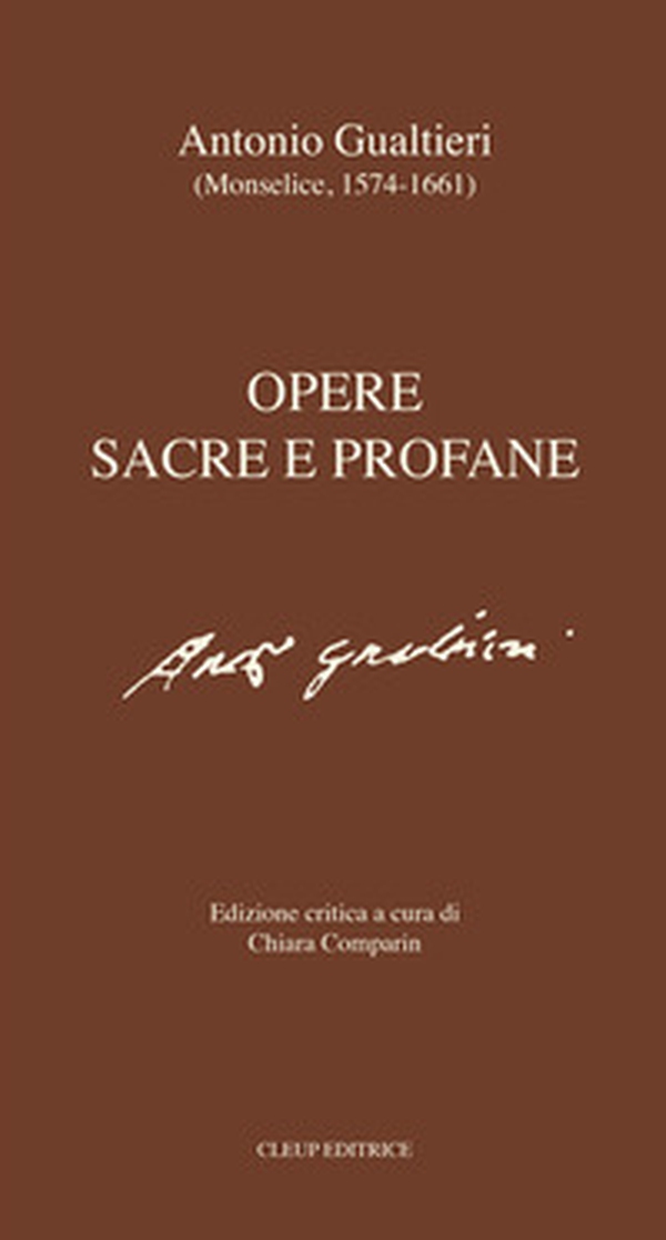 Opere sacre e profane - Librerie.coop Opere sacre e profane - Librerie.coop