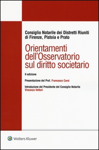 Orientamenti dell'osservatorio sul diritto societario - Librerie.coop
