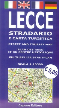 Lecce, stradario e carta turistica. 1:10.500 - Librerie.coop Lecce, stradario e carta turistica. 1:10.500 - Librerie.coop