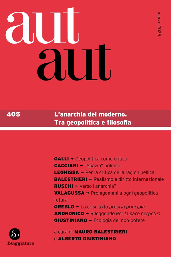 aut aut 405 - Librerie.coop aut aut 405 - Librerie.coop