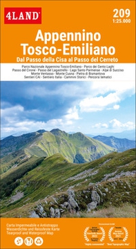 Appennino Tosco-Emiliano. Dal Passo della Cisa al Passo del Cerreto 1:25.000 - Librerie.coop