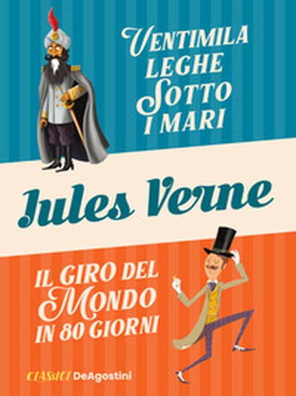 Ventimila leghe sotto i mari-Il giro del mondo in 80 giorni - Librerie.coop Ventimila leghe sotto i mari-Il giro del mondo in 80 giorni - Librerie.coop
