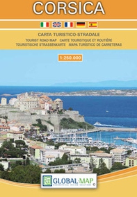 Corsica. Carta turistica 1:250.000 - Librerie.coop