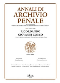 Archivio penale. Rivista quadrimestrale di diritto, procedura e legislazione penale, speciale, europea e comparata - Librerie.coop Archivio penale. Rivista quadrimestrale di diritto, procedura e legislazione penale, speciale, europea e comparata - Librerie.coop