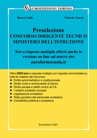 Preselezione concorso dirigente tecnico ministero dell'istruzione - Librerie.coop Preselezione concorso dirigente tecnico ministero dell'istruzione - Librerie.coop