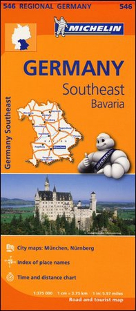 Germany Southeast 1:375.000 - Librerie.coop