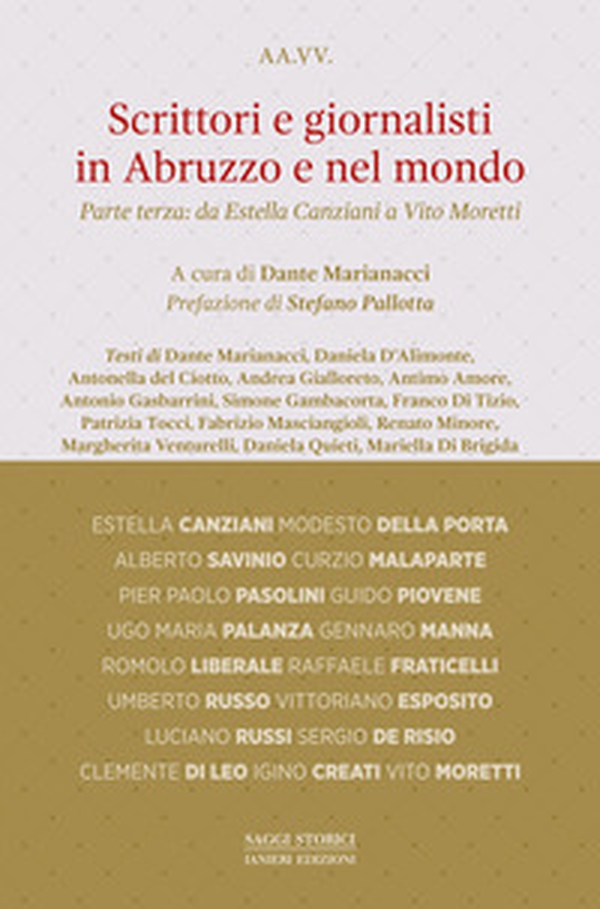 Scrittori e giornalisti in Abruzzo e nel mondo - Vol. 3 - Librerie.coop Scrittori e giornalisti in Abruzzo e nel mondo - Vol. 3 - Librerie.coop